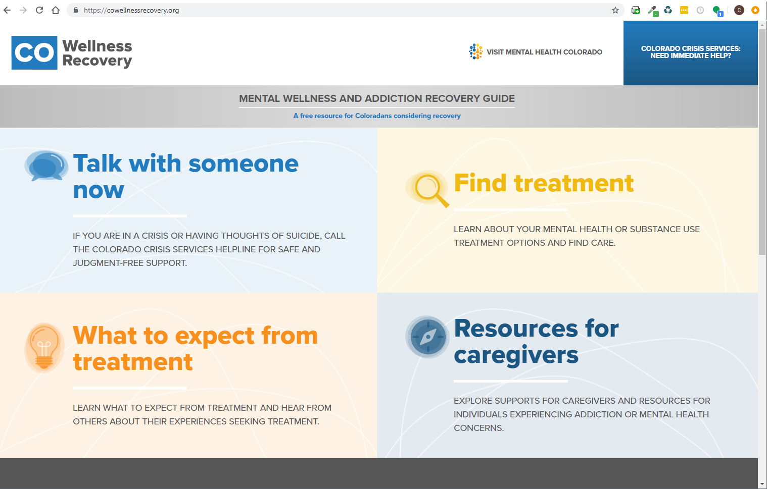 Wellness Recovery logo