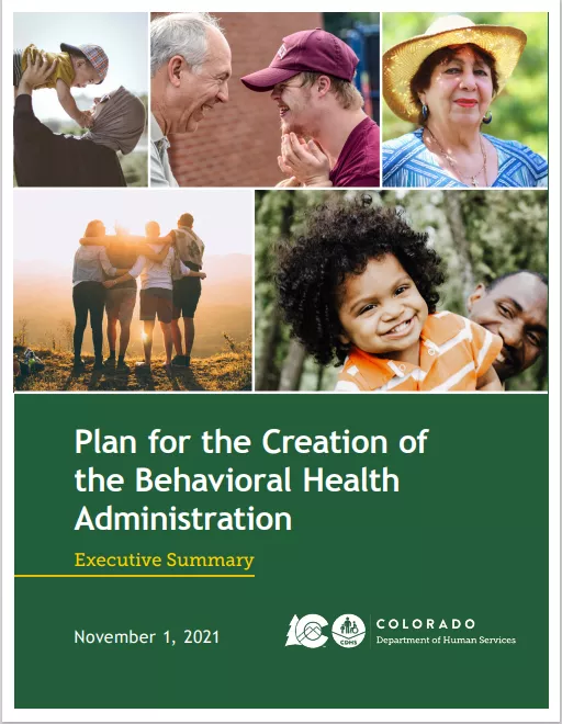 Cover of BHA Plan executive summary